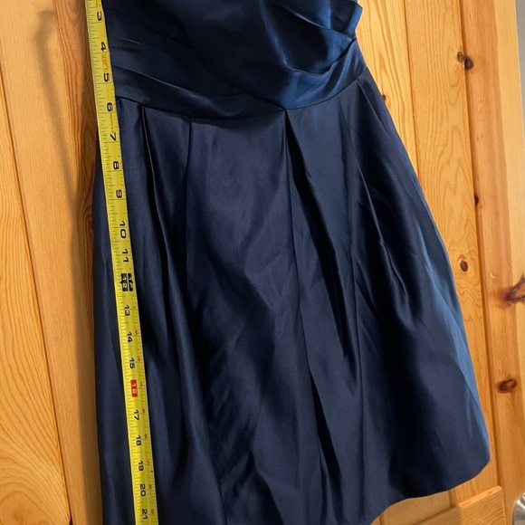 Melissa Sweet Style MS215 Navy Blue Bridesmaid Dress -4 - Picture 8 of 8